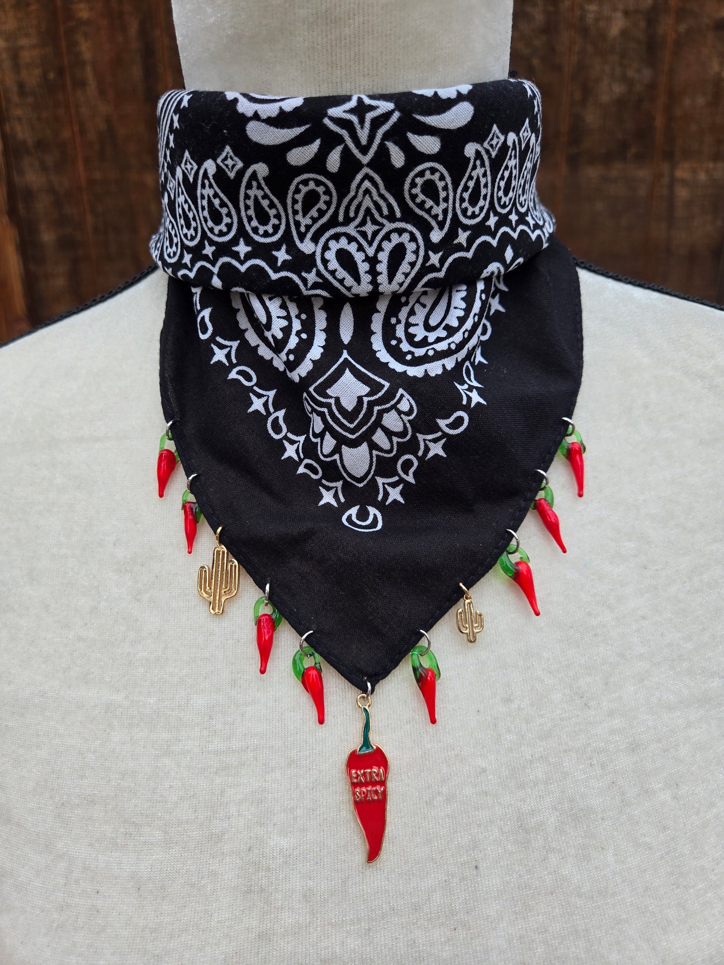 Caution: SPICY | Hot Pepper Bandana