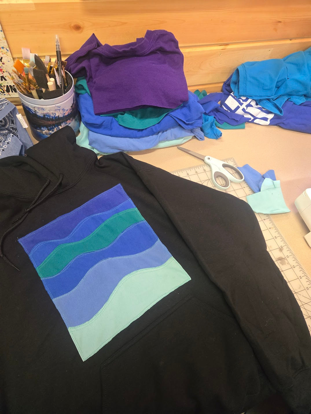 Wavy Train Hoodie