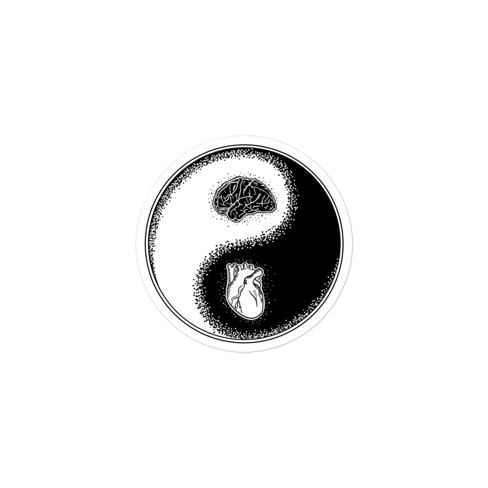 Head//Heart Yin Yang