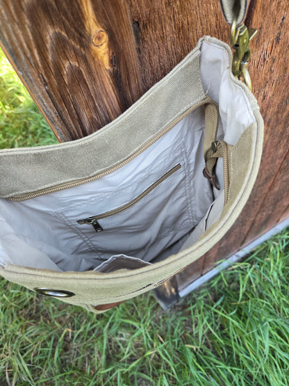 Barbed Wire Painted Bag