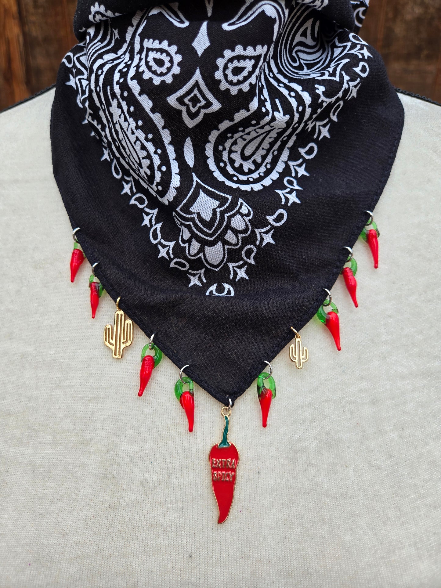Caution: SPICY | Hot Pepper Bandana
