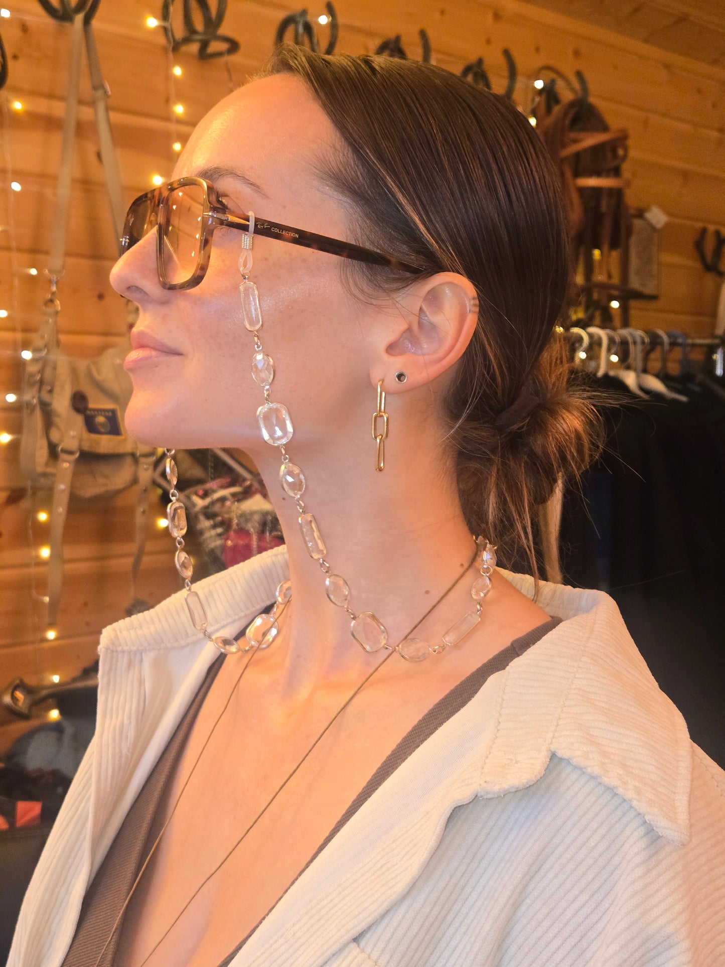 Funky Quartz Sunglass Chain