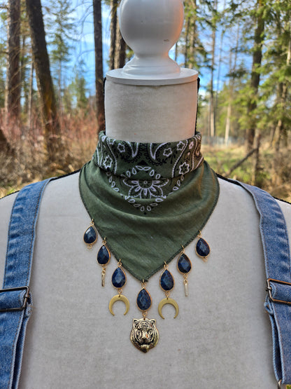 Crouching Tiger, Hidden Gemstone Bandana
