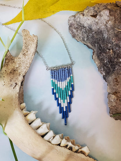 Fringe Bead Necklace