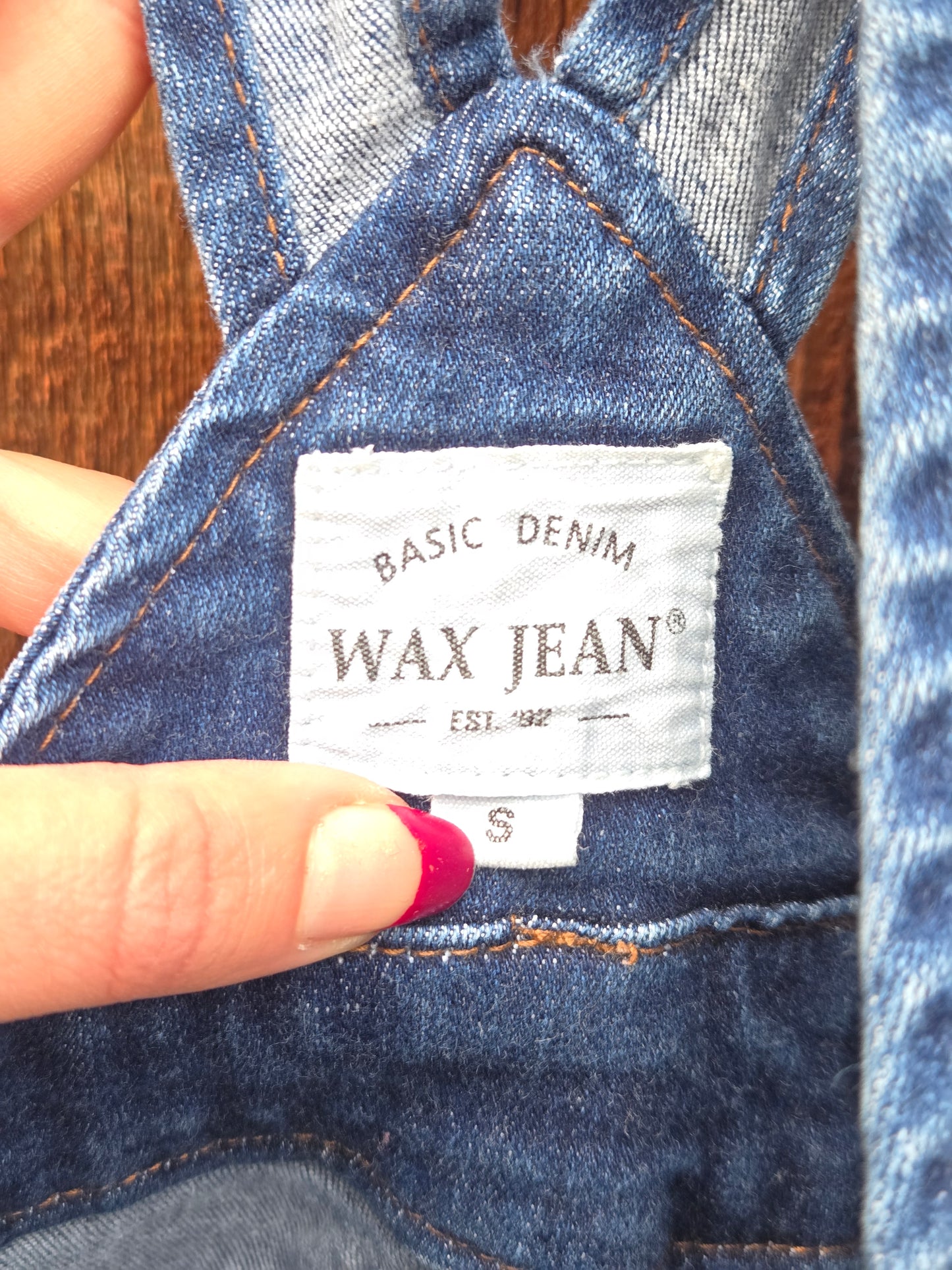 Buffalo Skull Hand Painted Overalls