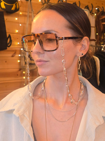 Funky Quartz Sunglass Chain