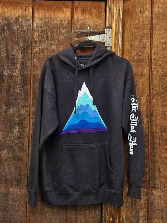 colorful mountain hoodie