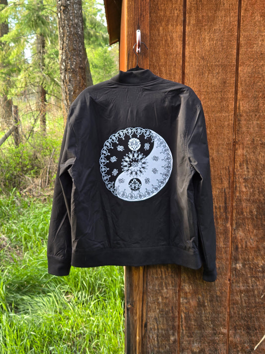 Yin Yang Bandana Bomber Jacket